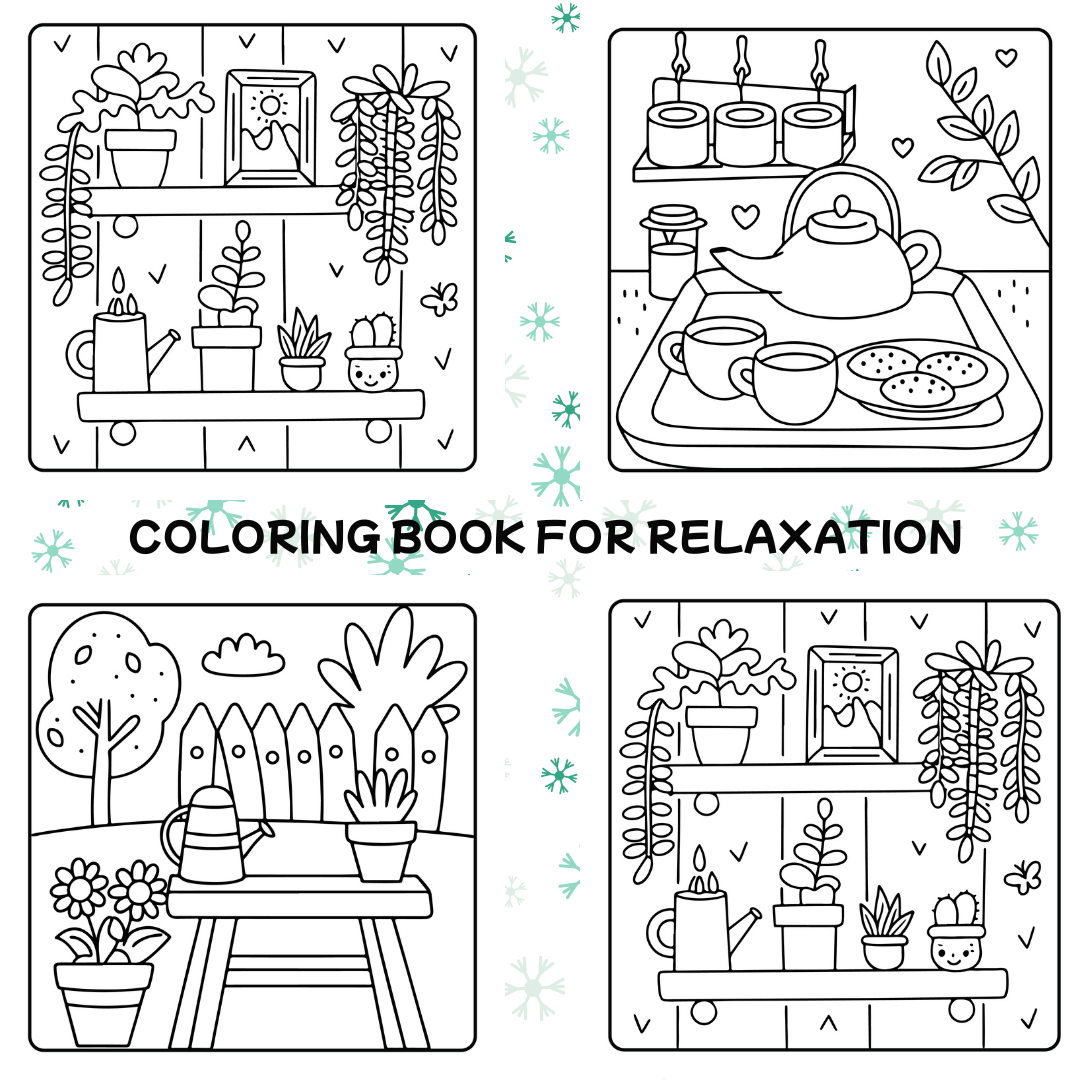 Cozy Hygge Coloring Book _ Multicloria